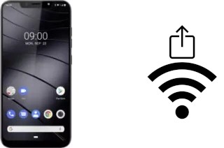 Générer un QR code avec la clé Wifi sur un Gigaset GS195