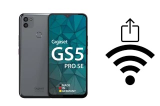 Générer un QR code avec la clé Wifi sur un Gigaset GS5 PRO SE