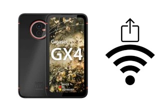 Générer un QR code avec la clé Wifi sur un Gigaset GX4