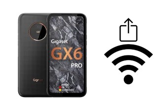 Générer un QR code avec la clé Wifi sur un Gigaset GX6 PRO