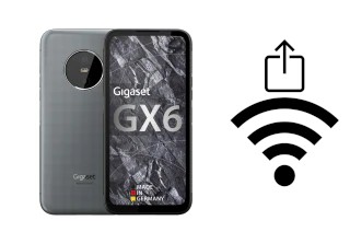 Générer un QR code avec la clé Wifi sur un Gigaset GX6