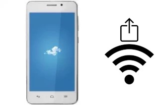 Générer un QR code avec la clé Wifi sur un Ginger G5001 Star