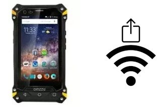 Générer un QR code avec la clé Wifi sur un Ginzzu RS74 Dual