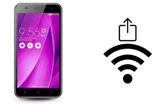 Générer un QR code avec la clé Wifi sur un Ginzzu S5110