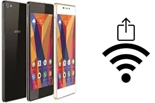 Générer un QR code avec la clé Wifi sur un Gionee Elife S7