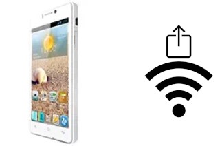 Générer un QR code avec la clé Wifi sur un Gionee Elife E5