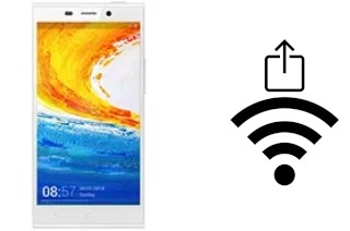 Générer un QR code avec la clé Wifi sur un Gionee Elife E7