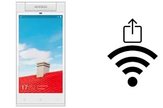 Générer un QR code avec la clé Wifi sur un Gionee Elife E7 Mini