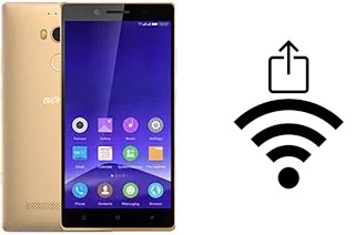 Générer un QR code avec la clé Wifi sur un Gionee Elife E8