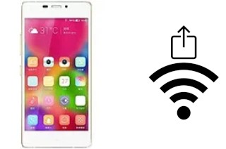 Générer un QR code avec la clé Wifi sur un Gionee Elife S5.1