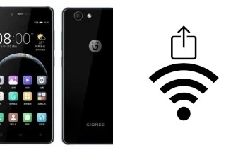 Générer un QR code avec la clé Wifi sur un Gionee f106l