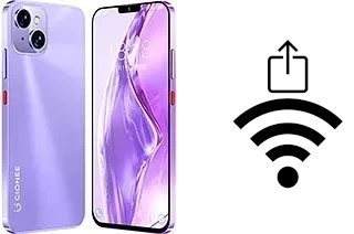 Générer un QR code avec la clé Wifi sur un Gionee G13 Pro