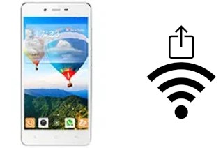 Générer un QR code avec la clé Wifi sur un Gionee Marathon M3