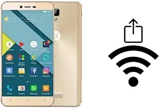 Générer un QR code avec la clé Wifi sur un Gionee P7