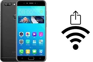 Générer un QR code avec la clé Wifi sur un Gionee S10B