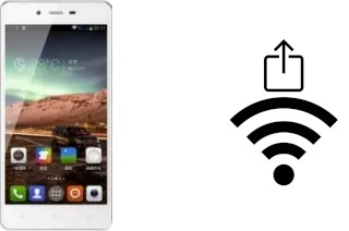Générer un QR code avec la clé Wifi sur un Gionee V188