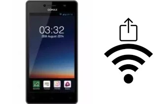 Générer un QR code avec la clé Wifi sur un Gomax Infinite-G66