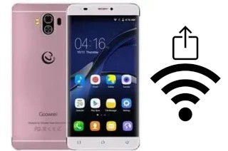 Générer un QR code avec la clé Wifi sur un Gooweel G9