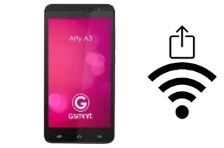 Générer un QR code avec la clé Wifi sur un GSmart Arty A3