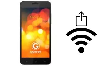 Générer un QR code avec la clé Wifi sur un GSmart Guru G1