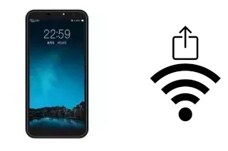 Générer un QR code avec la clé Wifi sur un Haier Alpha A7