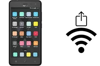 Générer un QR code avec la clé Wifi sur un Haier G7