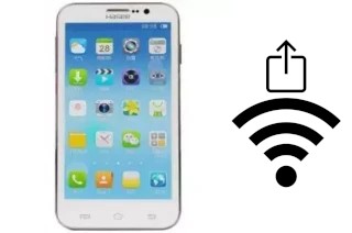 Générer un QR code avec la clé Wifi sur un Hasee E50 S1
