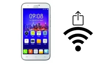 Générer un QR code avec la clé Wifi sur un Hasee F60