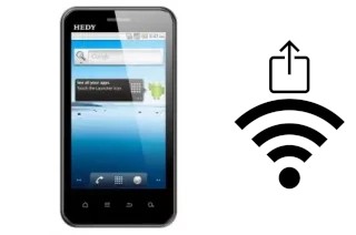 Générer un QR code avec la clé Wifi sur un Hedy HEDY S803
