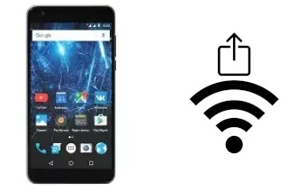 Générer un QR code avec la clé Wifi sur un Highscreen Easy XL