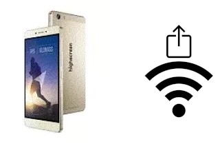 Générer un QR code avec la clé Wifi sur un Highscreen Power Ice Max