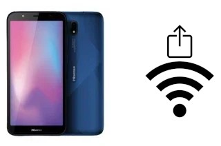 Générer un QR code avec la clé Wifi sur un HiSense E20
