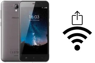 Générer un QR code avec la clé Wifi sur un HiSense F22 MT6737