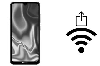 Générer un QR code avec la clé Wifi sur un HiSense Infinity E Max