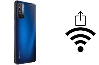 Générer un QR code avec la clé Wifi sur un HiSense INFINITY H50