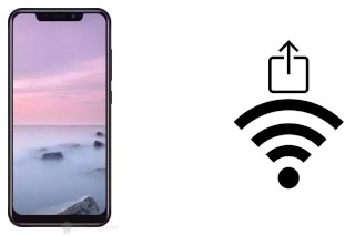 Générer un QR code avec la clé Wifi sur un HiSense King Kong 4