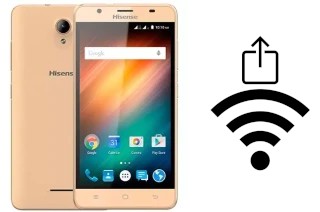 Générer un QR code avec la clé Wifi sur un HiSense U989 Pro