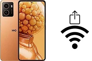 Générer un QR code avec la clé Wifi sur un HMD Pulse+