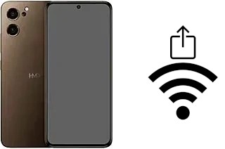 Générer un QR code avec la clé Wifi sur un HMD Ridge Pro