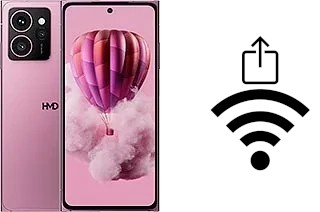 Générer un QR code avec la clé Wifi sur un HMD Skyline