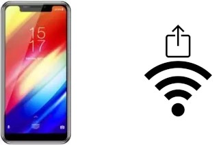 Générer un QR code avec la clé Wifi sur un HomTom H10