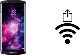 Générer un QR code avec la clé Wifi sur un HomTom HT70
