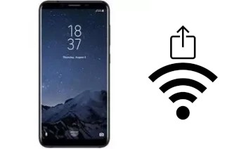 Générer un QR code avec la clé Wifi sur un HomTom R17