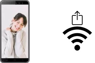 Générer un QR code avec la clé Wifi sur un HomTom S17