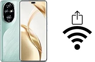 Générer un QR code avec la clé Wifi sur un Honor 200 Pro