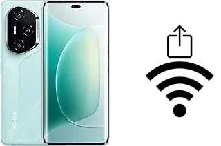 Générer un QR code avec la clé Wifi sur un Honor 300 Pro