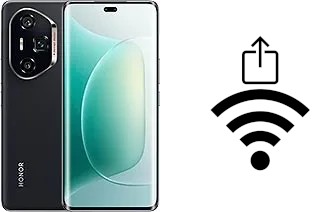 Générer un QR code avec la clé Wifi sur un Honor 300 Ultra