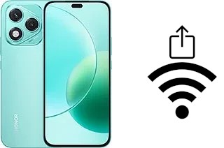 Générer un QR code avec la clé Wifi sur un Honor 400 Lite