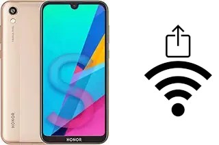 Générer un QR code avec la clé Wifi sur un Honor 8S
