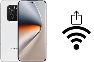 Générer un QR code avec la clé Wifi sur un Honor GT Pro
